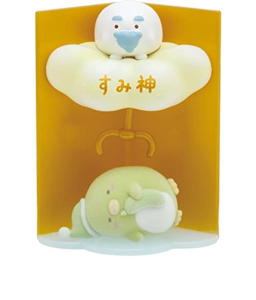 San-X Sumikko Gurashi [Good Night Dream Collection] Petit Sumikko Scene Mascot Sumi God AB09802 One Size