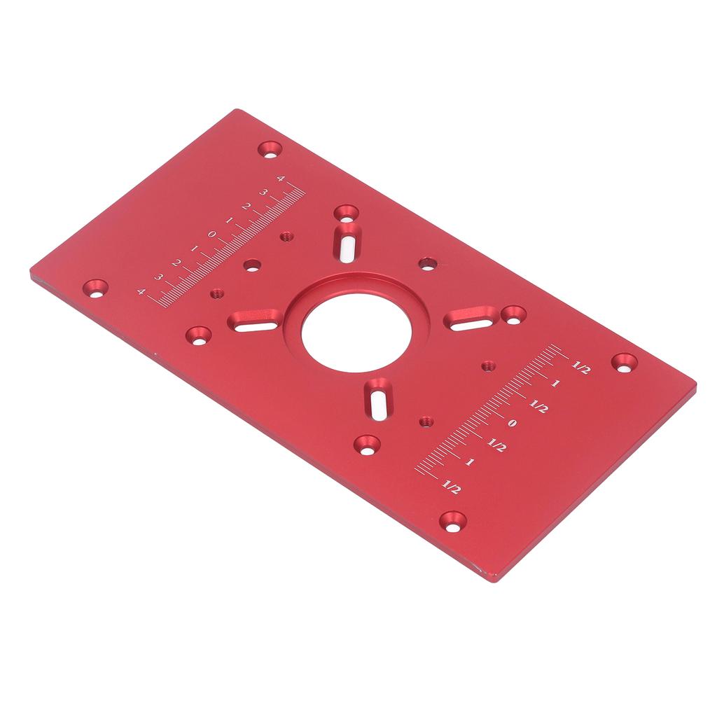Router Table Insert Plate Aluminum Alloy Lift System Base Board Accessory for Woodworking