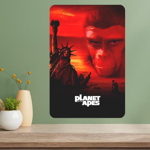 Planet of the Apes Classic Movie Metal Poster Sign 20x30cm(7.8x11.8inch)