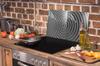 Glass protective plate for the stove 2x45x52 Pattern