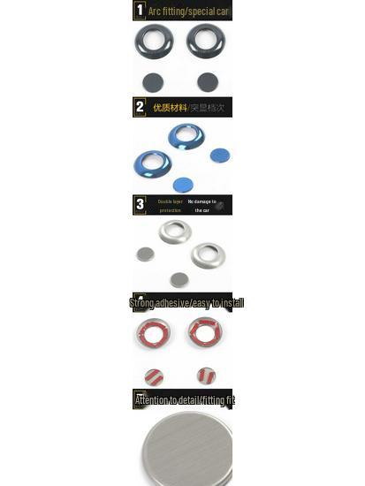 GL8ES653T 2020 Headrest Button and Seat Back Control Stickers