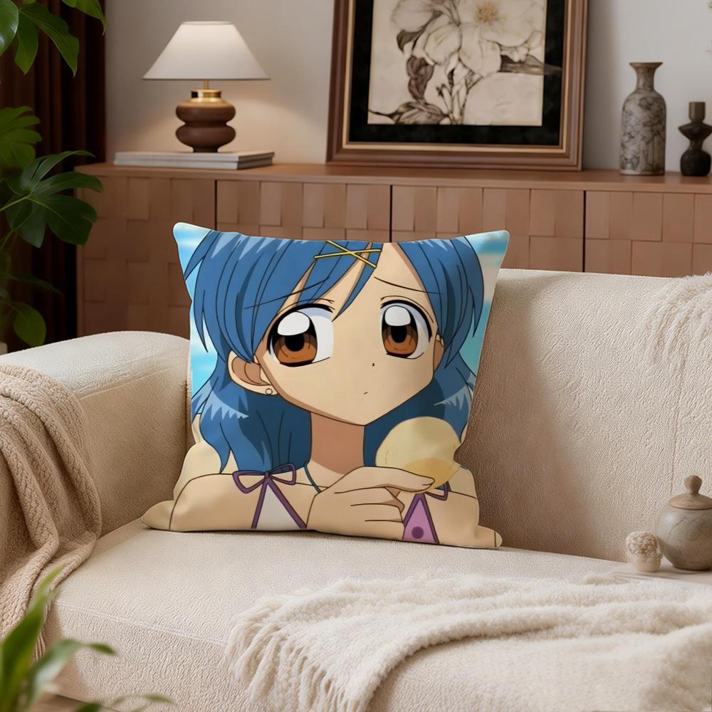 Mermaid Melody Pichi Pichi Pitch Cushion Cover Cushion Cover Set 4Pcs 50x50 45x45 40x40 Pillowcase Decorative Sofa Home Decor