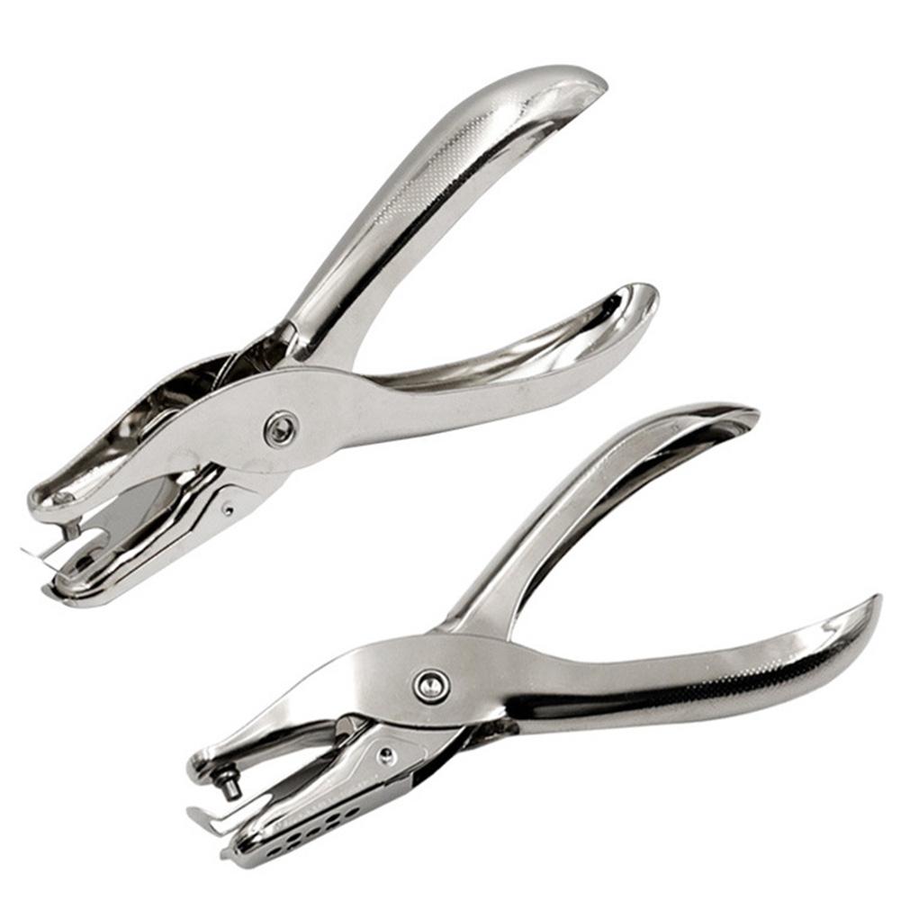 

2PCS 3/6mm Handhold Single Hole Punch Metal Puncher Tools For Paper Scrapbooking Punches Punching Tools