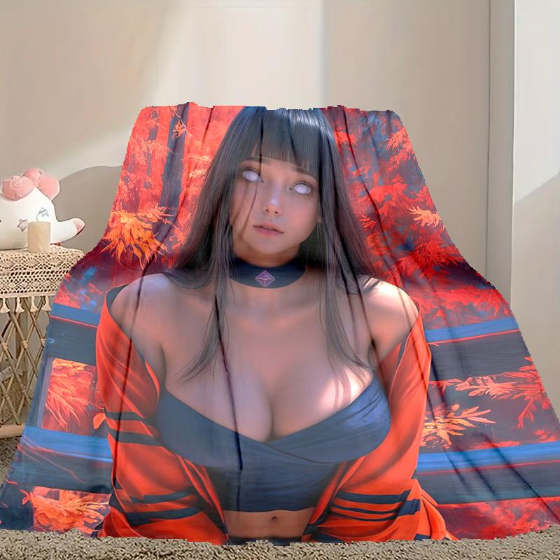 1pc Naruto Blanket, Cozy Printed Throw Blanket, A Heartfelt Gift for Your Family and Friends