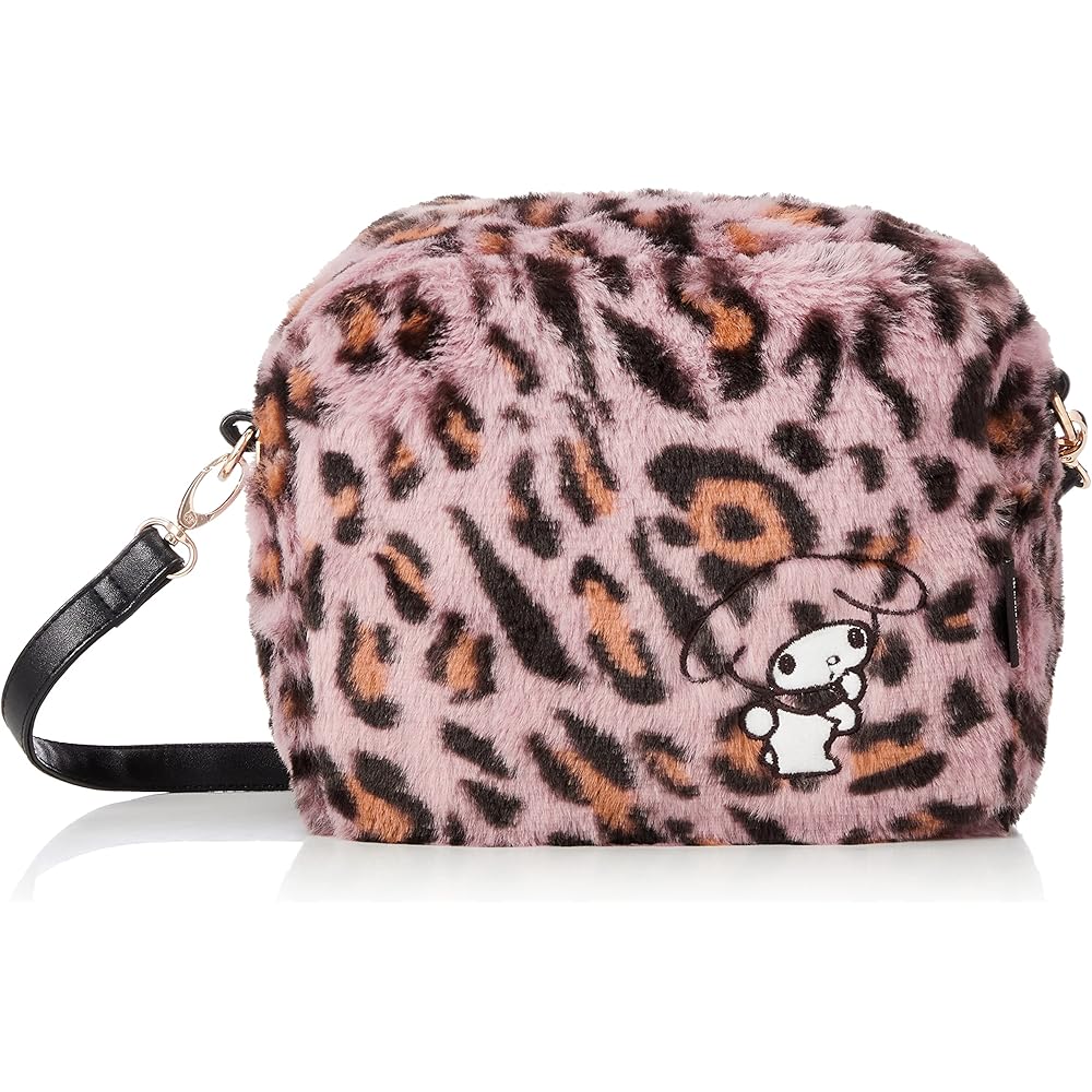 Marushin My Melody Fur Sacoche Bag 16x20x10cm Sanrio