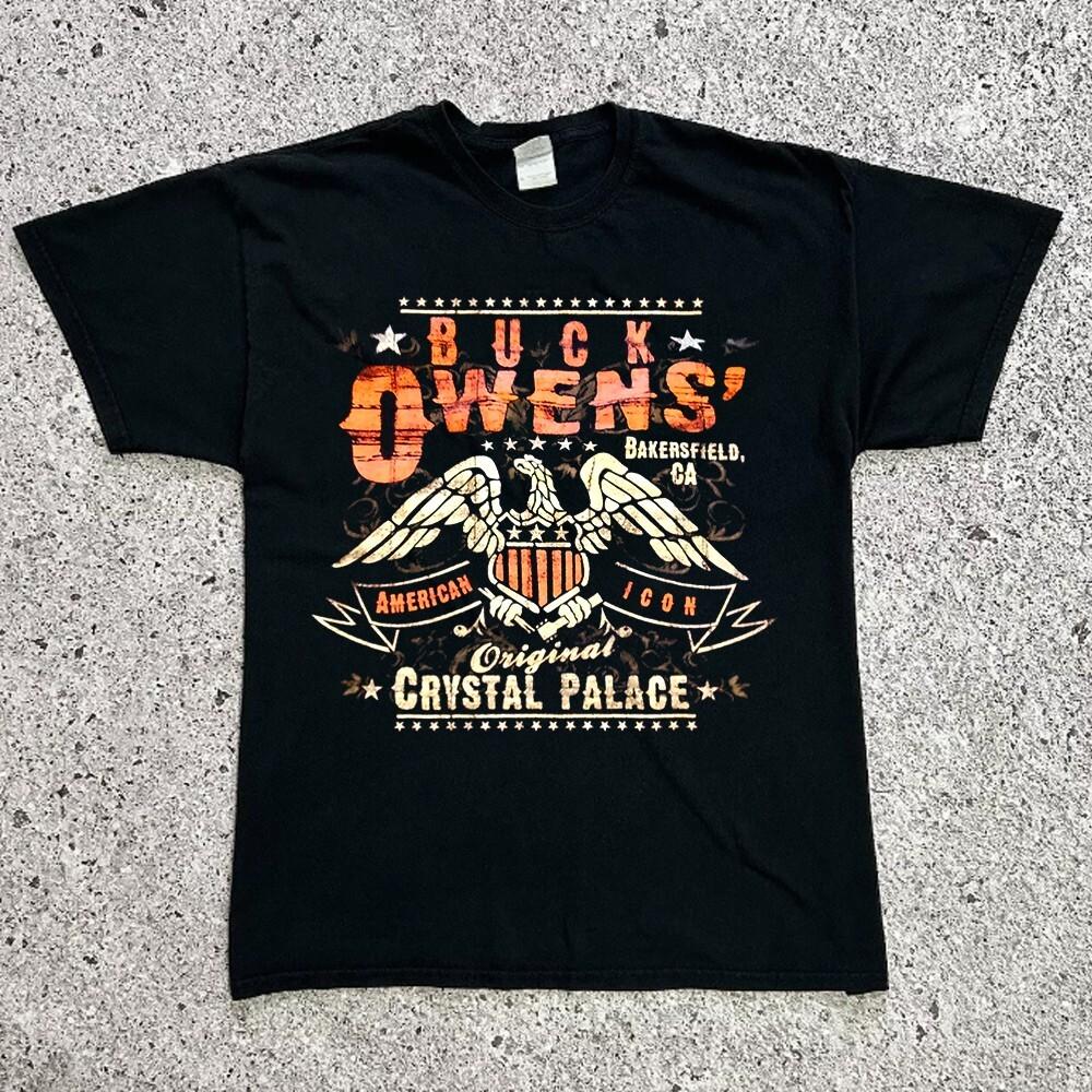 Классическая унисекс рубашка Buck Owens Унисекс S-5XL Футболка 11D778 Унисекс Футболка S