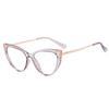 New Vintage Transparent Computer Reading Glasses Women's Eyeglass Frames TR90 Anti Blue Light Magnifying Glasses Presbyopia