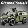 1:18 Modelli di Auto Giocattolo DongFeng MengShi Lega Pressofusa Veicoli Militari Fuoristrada Ritorno a Tirare Suono Luci Porte Apribili Giocattoli Educativi per Bambini