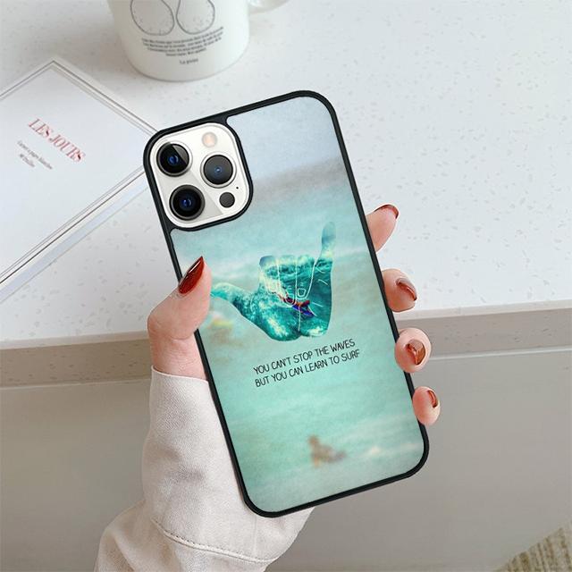 Summer beach surfboard surfing Phone Case For iPhone 17 Air 14 15 16 16e 13 12 Max Cover For iPhone 17 Air 14 11 Pro Max Plus