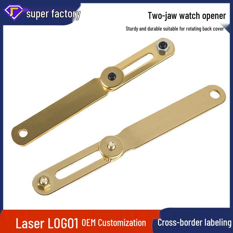 Two-Prong Watch Case Opener: Easily Remove Back Cover for Battery Change, Recessed Cover, and Watch Repairs