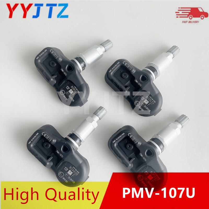 FOR 2010 TPMS NISSAN PATROL MICRA INFINITI 433MHz PMV-107U TPMS SENSOR TIRE AIR PRESSURE SENSOR 40700-1LL0C 4 PC