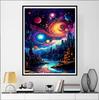 Full Diamond 5D Diamond Painting Comic Star Universe City Embroidery Cross Stitch Craft Kit