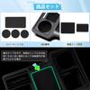 Cartist Toyota Hiace 200 Series Cup Drink Drink Cup Center Console Storage Box with Rubber Carbon Fiber Small Item Custom Easy Interior Type B Holder,