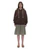 Partimento Woman Pwc Jersey Shirred Tiered Midi Skirt_Light Khaki