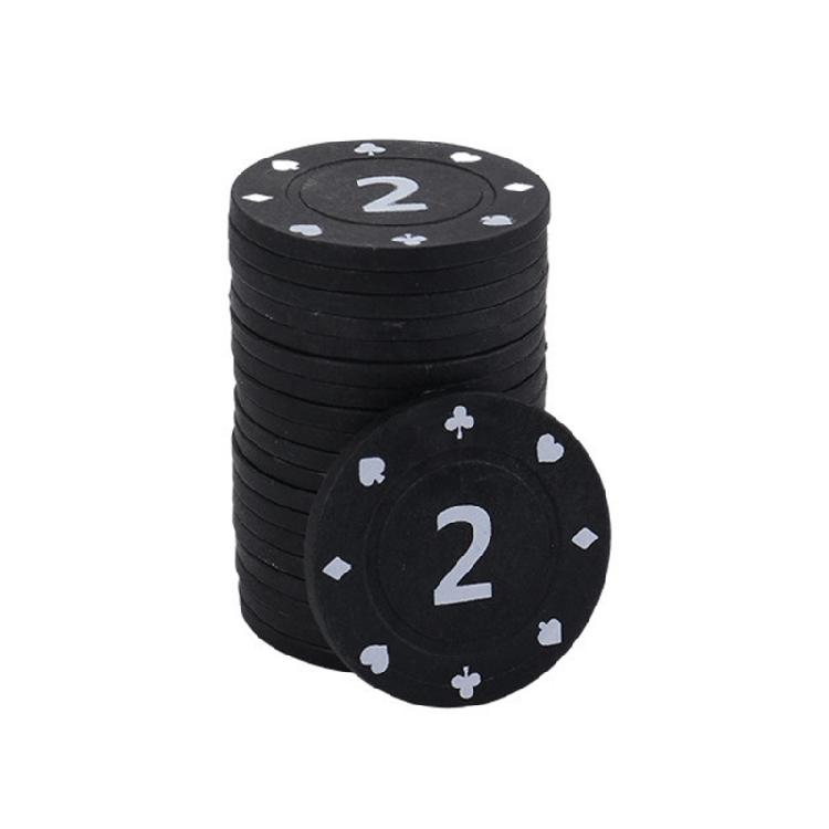 100Pcs Game Recreations Money Professional Casinos Poker Chip Entertainment Coin