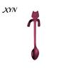 Coffee Cup Stirrer 304 Stainless Steel Spoon, Hanging Cat Spoon for Mugs Tall Cups, Long Short Handle Tea Stirring Ideal Desserts & Ice Cream