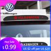 2026 Chaud Pour Volkswagen VW 1PC Fibre de Carbone personnalisé FEU STOP HAUT autocollant de voiture Pour 2014-2017 Volkswagen Golf 7 MK7