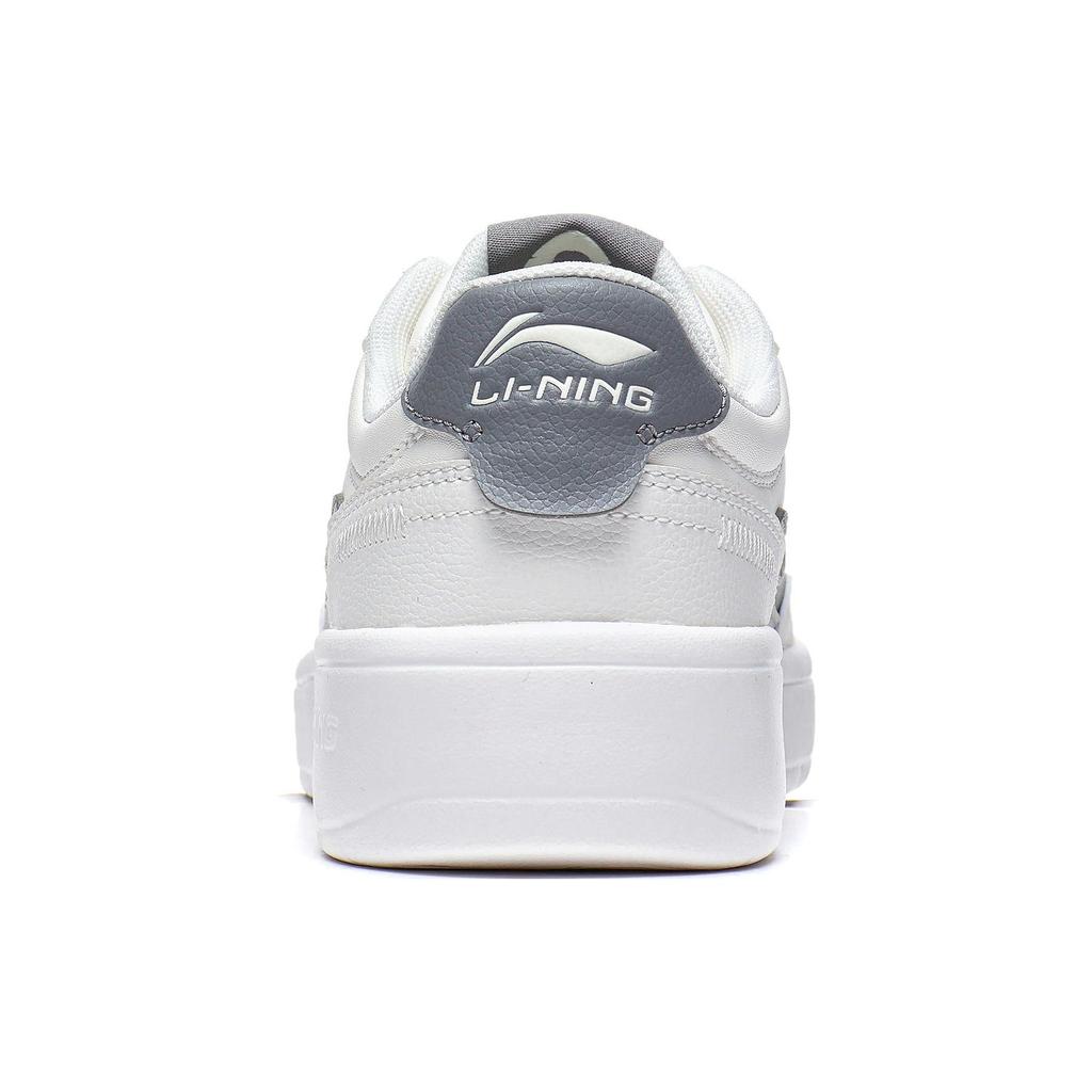 Li-Ning Casual Versatile Low-Top Sneakers Women Sneakers White Gray AGCT402-4