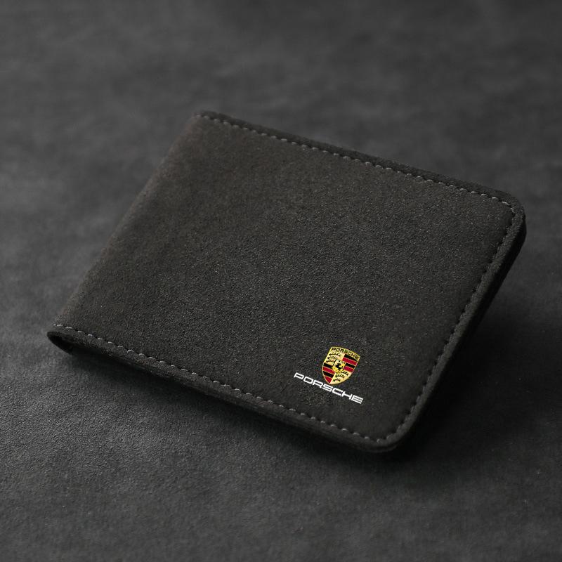 Auto-Fahrdokumenten-Schutzhülle Kreditkarten-Aufbewahrungshalter-Clip für Porsche 911 991 Cayenne 955 958 Macan Boxter