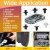 100pcs/100Pcs with Tool/100Pcs (Bagged) Boxed Car Buckle Car Parts Combination Set Door Interior Panel Nylon Bumper Buckle 2025