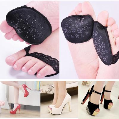 Ladies Forefoot Invisible High Heeled Shoes Slip Resistant Half Yard Pads