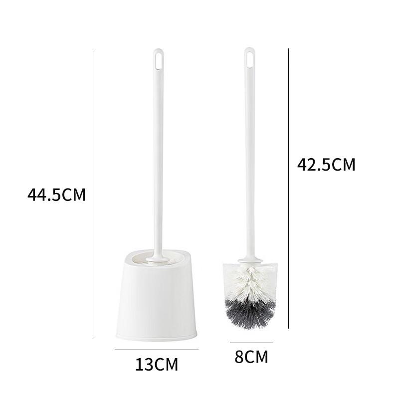 Household Soft Bristle Long Handle Toilet Brush