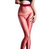 Women 1D Thin Open Crotch Seamless Pantyhose Oil Shiny Elastic Tights Yoga Shaping Maid Stocking Slim Leggings Plus Size