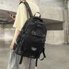 Schultasche Mittelschüler Schultasche weiblich Koreanische Version Sternenaufdruck High-School-Schüler Rucksack große Kapazität lässig einfach