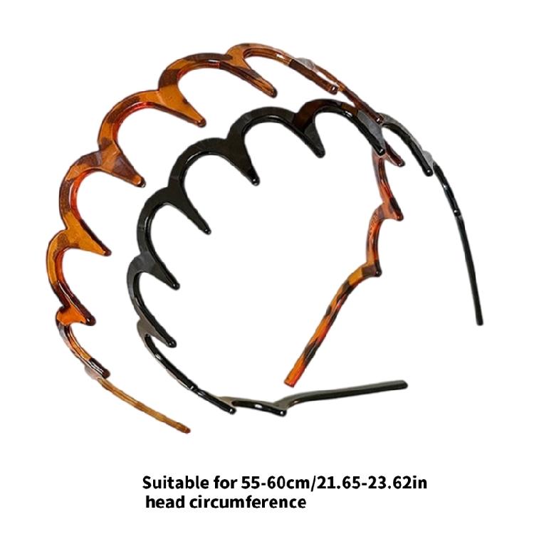 2pcs Lightweight Resin Hair Clip For Women Unique Headband Designed To Secure Flyaways Enhancing Your Hairstyle