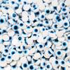 20Pcs Resin Blue Eyes  Nail Art Decorations Flat 3D  Nail Charms Easy To Apply   Women
