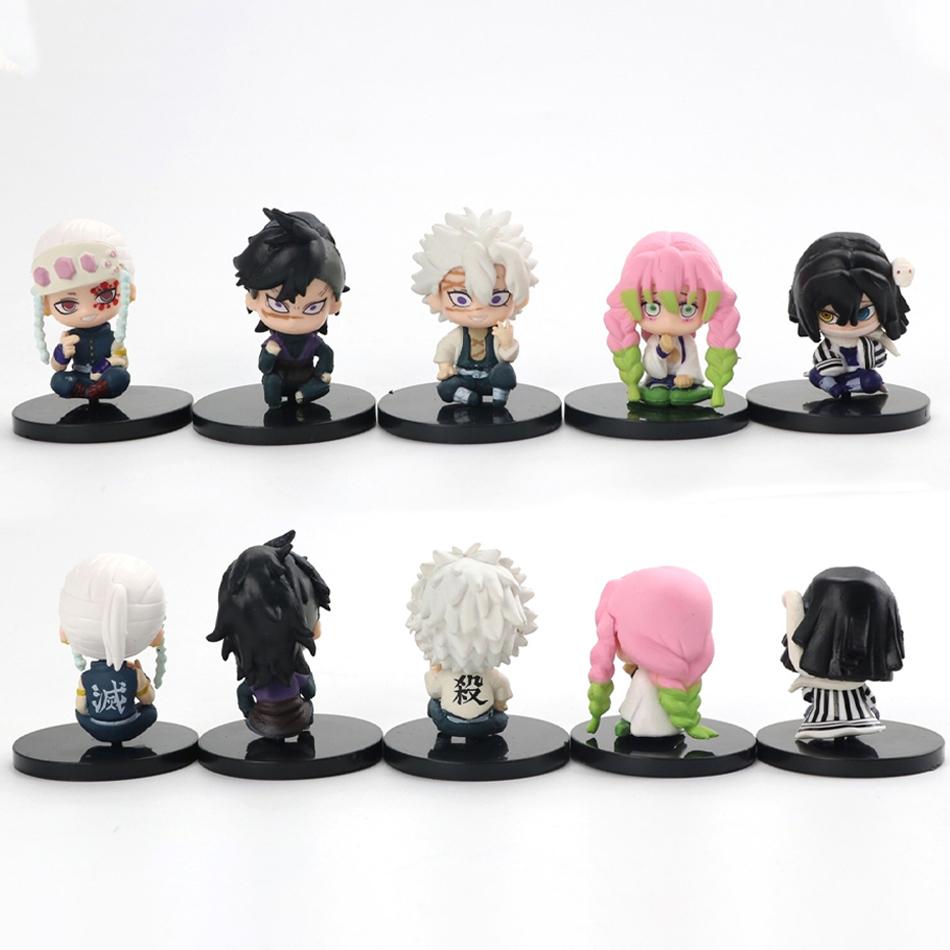 Durable figure Demon Slayer Anime Figures Iguro Obanai Tokitou Muichirou Kawaii Action Collectible Figures Children's holiday gifts