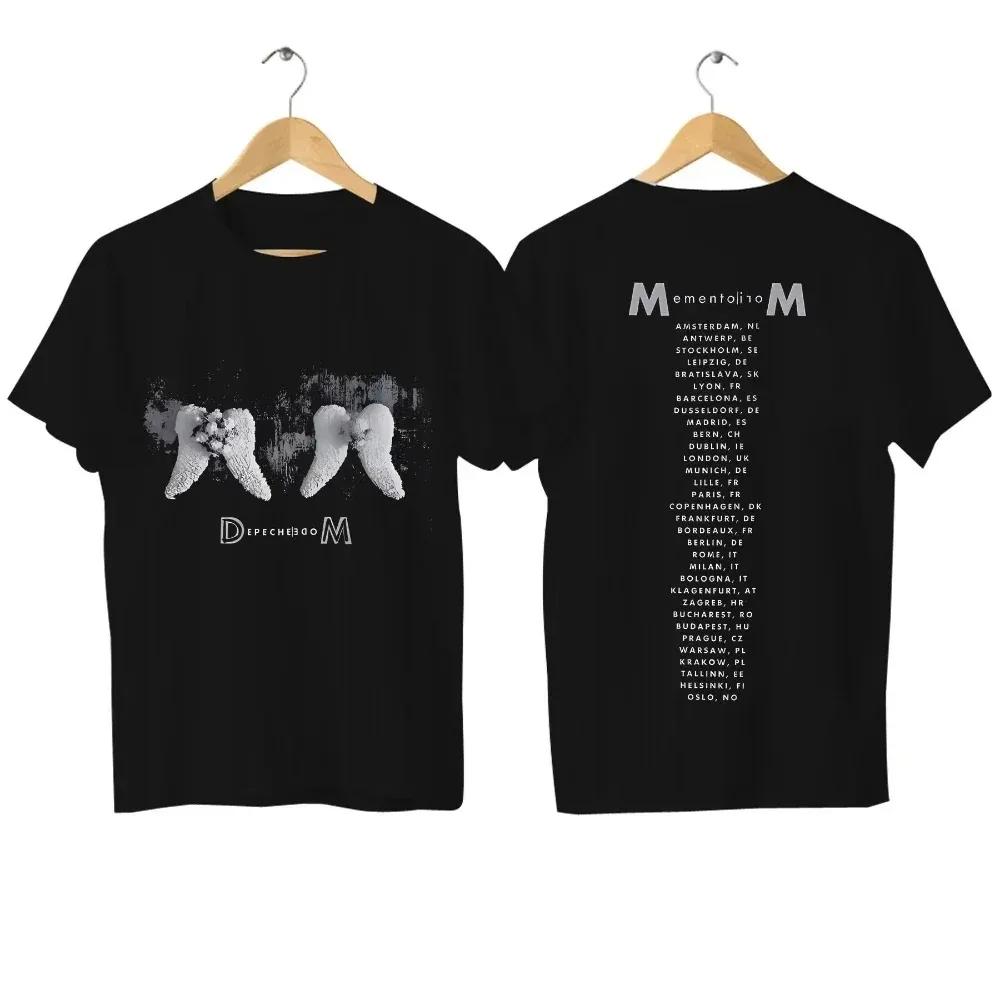 Y2k Harajuku Goth Vintage T Shirt Depeche Negative Skull Mode Cotton Tshirt Graphic Sport Tops Clothing Streetwear Tops Unisex S