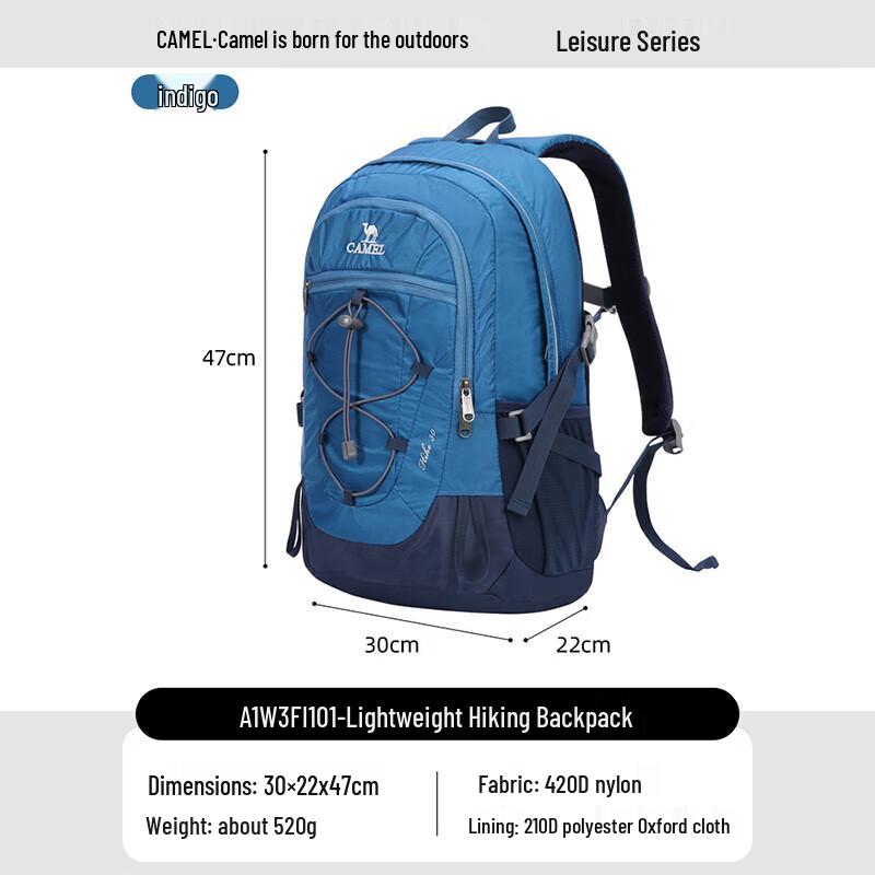 Camel 30L Outdoor Hiking Backpack