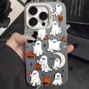Halloween Geister Handyhüllen für iPhone 16 Pro Max Hülle 15 11 12 14 13 Pro XS XR 8 7 16 Plus Stoßfeste Hülle