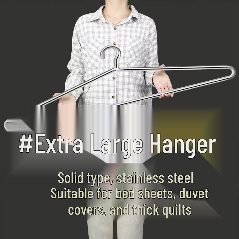 Large Stainless Steel Clothes Drying Rack for Quilts and Bed Sheets - Free Shipping