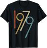 47th Birthday Gift Vintage 1979 T Shirt Graphic Personalized Cotton Custom Printed Women Men Summer T Shirt Camisetas Streetwear