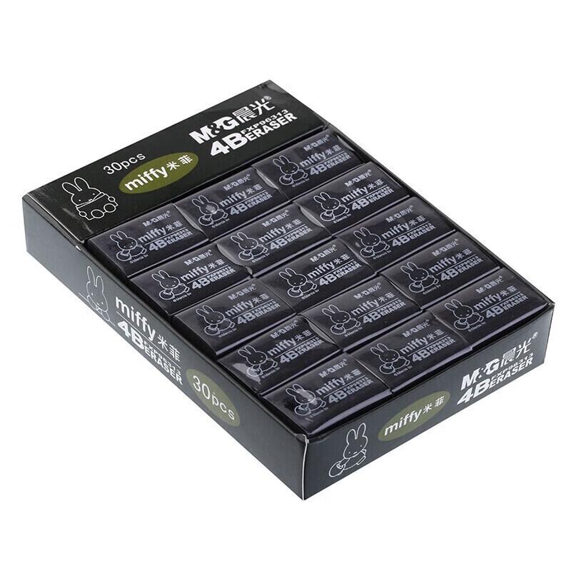 M&G Miffy 4B Eraser чёрный