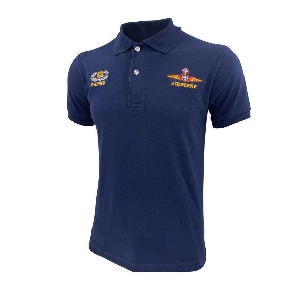 

Футболка Королевская тайская армия Рейнджер Тигр Меч Военный солдат Таиланда Майка-поло Вышитый логотип Быстросохнущая национальная форма Мужчины Женщины Унисекс 2XL