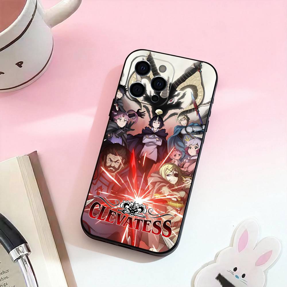 Anime C-Clevatess-S Phone Case For iPhone 17,16,15,14,13,12,11 Plus,Pro,Max,XS Silicone Soft Cover
