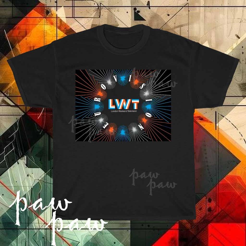 Новая мужская футболка с логотипом LWT london weekend television, смешная, размеры от S до 5XL S