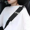2PCS Three Little Daisy Pattern Car Seat Belt Cover - Quick Installation and Disassembly, Safe and Stylish Design, Universal