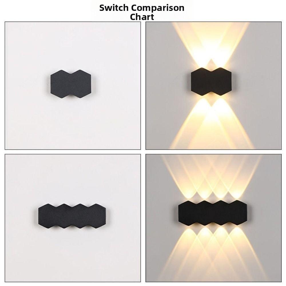 Energy Saving Outdoor Wall Lamp 4W 6W 8W Garden Sconce Lights Nordic LED Wall Light Living Room