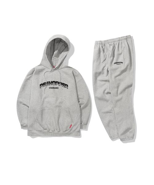 Ps Shopper [Set] Original Washed Hoodie Setup [Grey] M