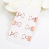 6Pcs Metal Paper Clips Cute Animal Shape Binder Clamps for School Office Colorful Document Photo Holders