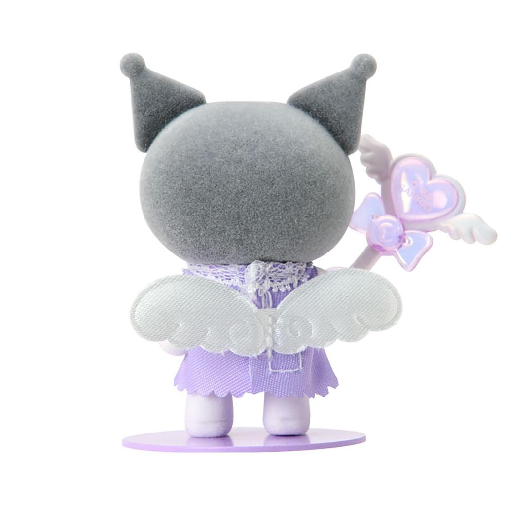 Sanrio Kuromi Flocked Doll Angel 396702 (Pitatto Friends Mini) – For Ages 15+