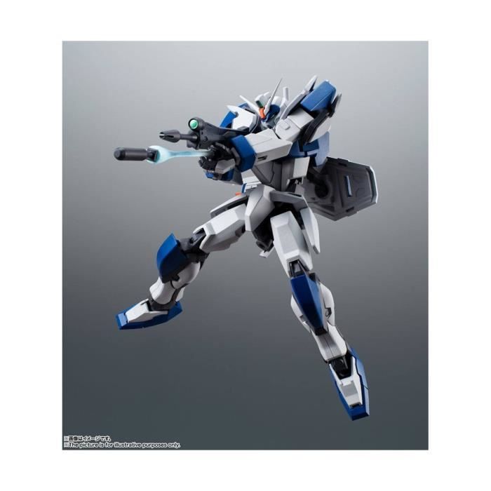 Figurine Robot Spirits GAT-X102 DUEL GUNDAM Ver. A.N.I.M.E. - Bandai Tamashii Nations - Blanc - 14 Ans