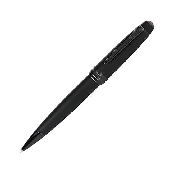 CROSS Bailey Ballpoint Pen, Oil-Based, Matte Black Lacquer, NAT0452-19