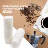 100Pcs K-Cup Pods Spare White Coffee Paper Pod Disposable K Cup Filters Coffee Paper Pods For Keurig 1.0 2.0 Premium