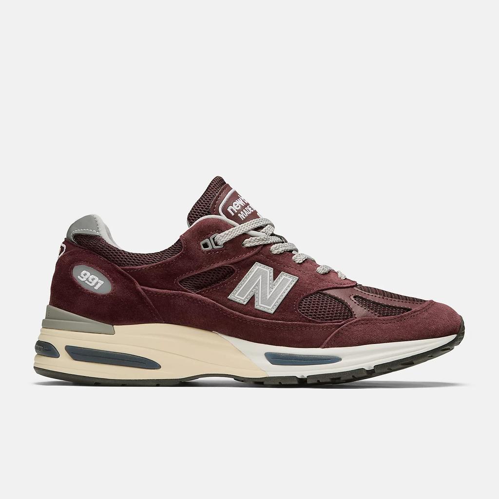 U991AU2 New Balance 991V2 Made in UK Catawba Grape (Men's)