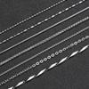 Titanium Steel Unisex Snake Bone Chain Necklace - Trendy Stainless Steel Clavicle Chain for Couples